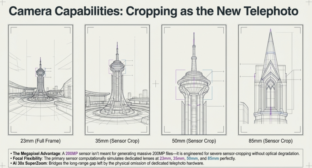 TVivo V70 FE 200MP Camera: What It Actually Means