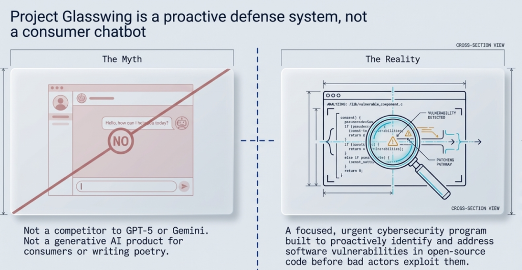 1. Project Glasswing Is a Cybersecurity Initiative, Not an AI Model Launch