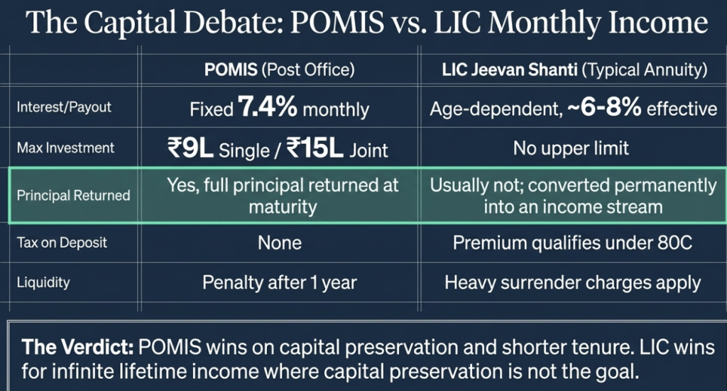 POMIS vs. LIC Monthly Income Plans (Which is Better?)