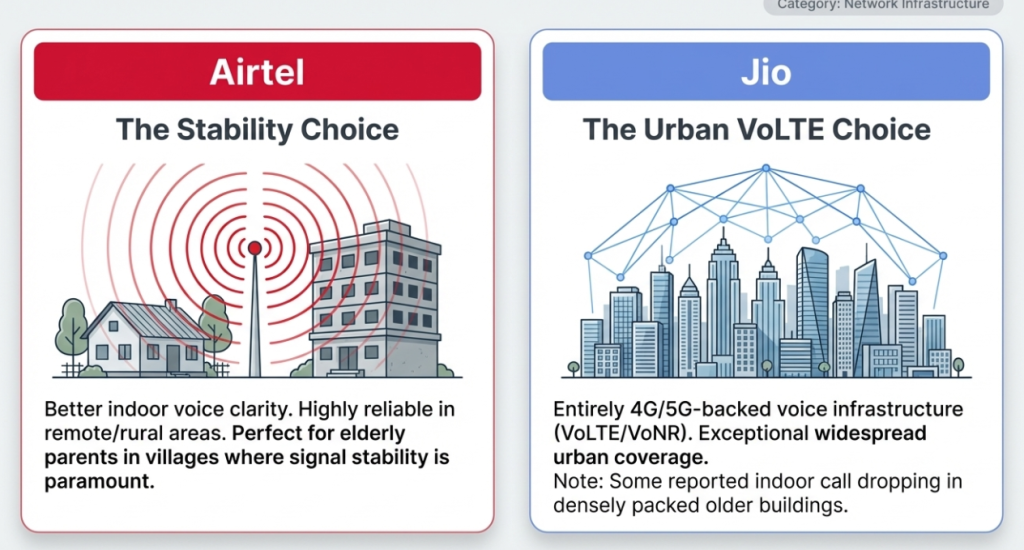 Jio vs Airtel Network Coverage India: Does Cheap Mean Reliable?
