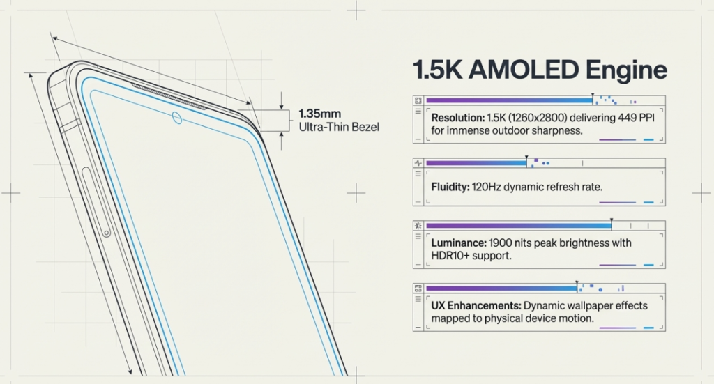 Vivo V70 FE Display: Bright, Smooth, and Ready for Anything
